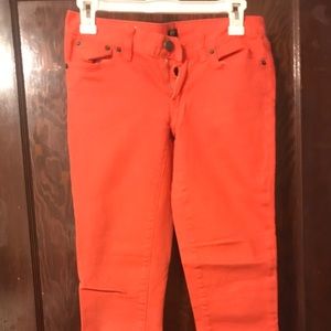 J.Crew Pants / Jeans (Orange) (Toothpick cut)